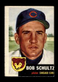 1953 Topps Set-Break #144 Bob Schultz VG-VGEX *GMCARDS*