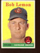 1958 Topps Baseball Card LOW #2 HOFER Bob Lemon EXMT