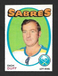 1971-72 OPC O-Pee-Chee Hockey #164 Dick DUFF Buffalo Sabres. EX-MT no crease.