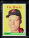 1958 Topps Vic Wertz #170 Cleveland Indians VG-EX