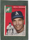 *1954 TOPPS #112 BILL RENNA, A'S RC nice crnrs&gloss; no crses