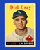 1958 Topps Set-Break #146 Dick Gray VG-VGEX *GMCARDS*