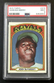 1972 TOPPS JOHN MAYBERRY #373 KANSAS CITY ROYALS PSA 9