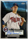 2021 Topps Chrome Platinum Anniversary Justin Morneau Auto Twins MLB #PA-JMO