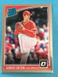 2018 Donruss Optic Baseball #176 Rated Rookie Shohei Ohtani Pitching SP RC!