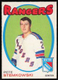 1971-72 OPC O-Pee-Chee EX-MINT Pete Stemkowski New York Rangers #217