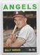 1964 Topps #333 BILLY MORAN Los Angeles Angels NR-MINT **free shipping**