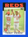 1986 Topps BASEBALL #85 TONY PEREZ NRMINT HOF CINCINNATI REDS (SB1)