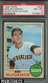 1968 Topps #400 Mike McCormick Giants White Team Letters Variation PSA 8 NM-MT