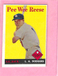 1958 Topps Pee Wee Reese HOF Brooklyn Dodgers #375 EX