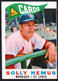 1960 TOPPS BASEBALL  #218 SOLLY HEMUS