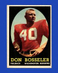 1958 Topps Set-Break #132 Don Bosseler RC EX-EXMINT *GMCARDS*