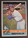 1976 Topps Frank White #369 Clean, Nice Corners!