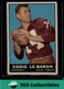 1961 Topps NFL Eddie Le Baron #20 Football Dallas Cowboys