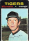 Billy Martin 1971 TOPPS Baseball Card #208 VG