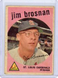 1959 TOPPS JIM BROSNAN #194 ST. LOUIS CARDINALS AS SHOWN FREE COMBINED SHIPPING