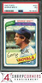 1980 TOPPS #450 GEORGE BRETT ROYALS HOF PSA 7