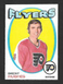 1971-72 OPC O-Pee-Chee Hockey NHL #205 Brent HUGHES Philadelphia Flyers. NM-MT.