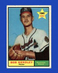 1961 Topps Set-Break #372 Bob Hendley EX-EXMINT *GMCARDS*