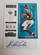 2017 Panini Contenders AUTO Rookie Keelan Cole Jacksonville Jaguars WR RC #293