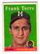 1958 Topps - #117 Frank Torre - Braves