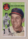 1954 TOPPS BASEBALL CARD #92 WALLY WESTLAKE INDIANS EXNM