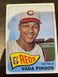 1965 Topps Vada Pinson #355 Reds VG condition