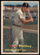 1957 Topps Dave Philley #124 Vg-VgEx