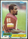 Art Monk 1981 Topps RC Rookie #194 Washington Redskins HOF