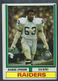 1974 Topps - #65 Gene Upshaw Raiders