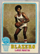 1973-74 Topps Basketball Larue Martin Portland Trail Blazers #89