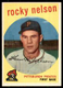 1959 Topps #446 Rocky Nelson Pittsburgh Pirates vintage EX-NM or better