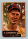 1953 Topps #78 Red Schoendienst LOW GRADE St. Louis Cardinals HOF Baseball Card