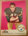 1969 Topps Football - #86 Earl Gros - Pittsburgh  Steelers - Vg Condition 