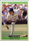 1992 Donruss The Rookies Tim Scott RC San Diego Padres #109