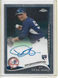 2014 Topps Chrome DEAN ANNA #212 New York Yankees ROOKIE AUTO - BASEBALL CARD