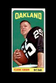 1965 TOPPS FOOTBALL #140 CLAUDE GIBSON OAKLAND RAIDERS EXCELLENT SHARP CARD!