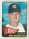 1965 Topps Baseball #479 Ken Harrelson, Athletics HI#