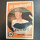 1959 TOPPS #345 GIL  Gil McDOUGALD-YANKEES--NO CREASES--Card In Excellent Shape.