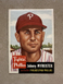 1953 Topps #79: JOHNNY WYROSTEK Philadelphia Phillies ~ EX