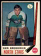 1969-70 O-Pee-Chee EX Ken Broderick Rookie #197