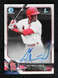 2018 Bowman Chrome Prospect Auto Jose Adolis Garcia #CPA-BW