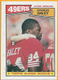 1987 Topps-NFL-RC-Charles Haley #125 OL San Fransico 49ers Super Rookie HOF