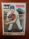 1970 Topps Jim Kaat #75 Minnesota Twins HOF