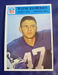 1966 PHILADELPHIA FOOTBALL #74 WAYNE RASMUSSEN DETROIT LIONS DB  *FREE SHIPPING*