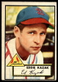 1952 Topps #165 Eddie Kazak St. Louis Cardinals VG-VGEX NO RESERVE!