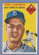 1954 TOPPS  TOM LaSORDA ROOKIE  #132  GD/VG edge nicks-creases clean DODGERS