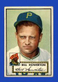 1952 Topps Set-Break #167 Bill Howerton VG-VGEX *GMCARDS*