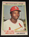 1978 Topps Baseball - Record Breaker #1 Lou Brock Most SB Lifetime - Cardinals