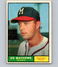 1961 TOPPS BASEBALL #120 ED MATHEWS  EX